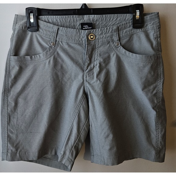 Kuhl Pants - Kuhl Women's Shorts Born In The Mountains Gray Outdoor Athletic Size 4
